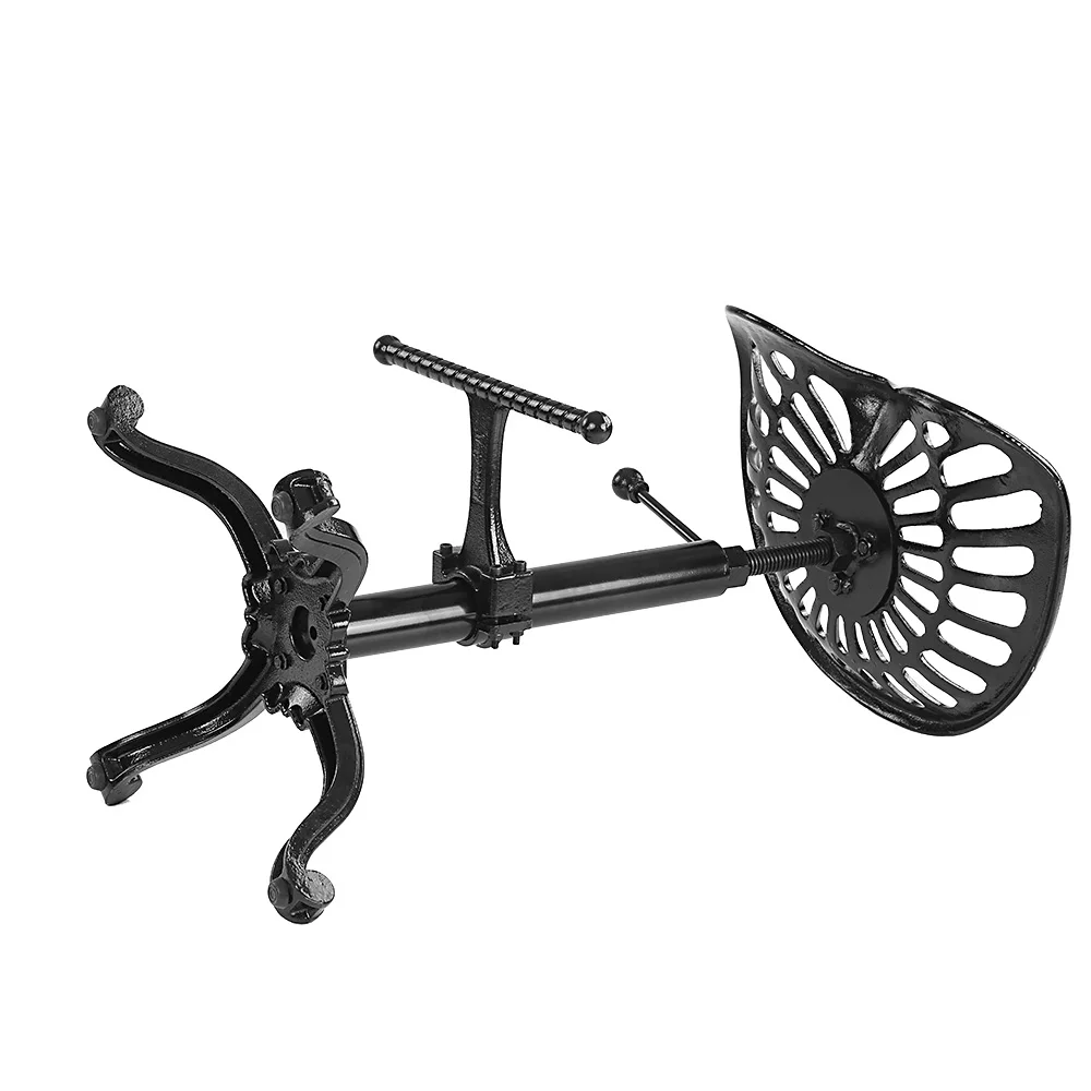 Металлический индустриальный барный стул современный регулируемый по высоте