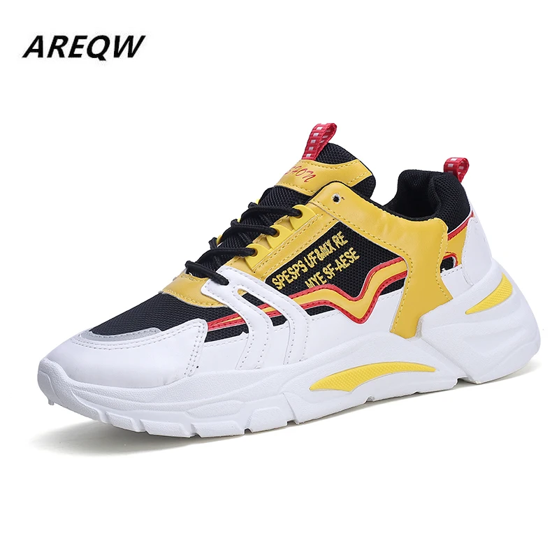 2019 Men Shoes Autumn and Winter Breathable Big Sport for Fly Weave Outdoors Trainers Sneakers Footwear | Обувь