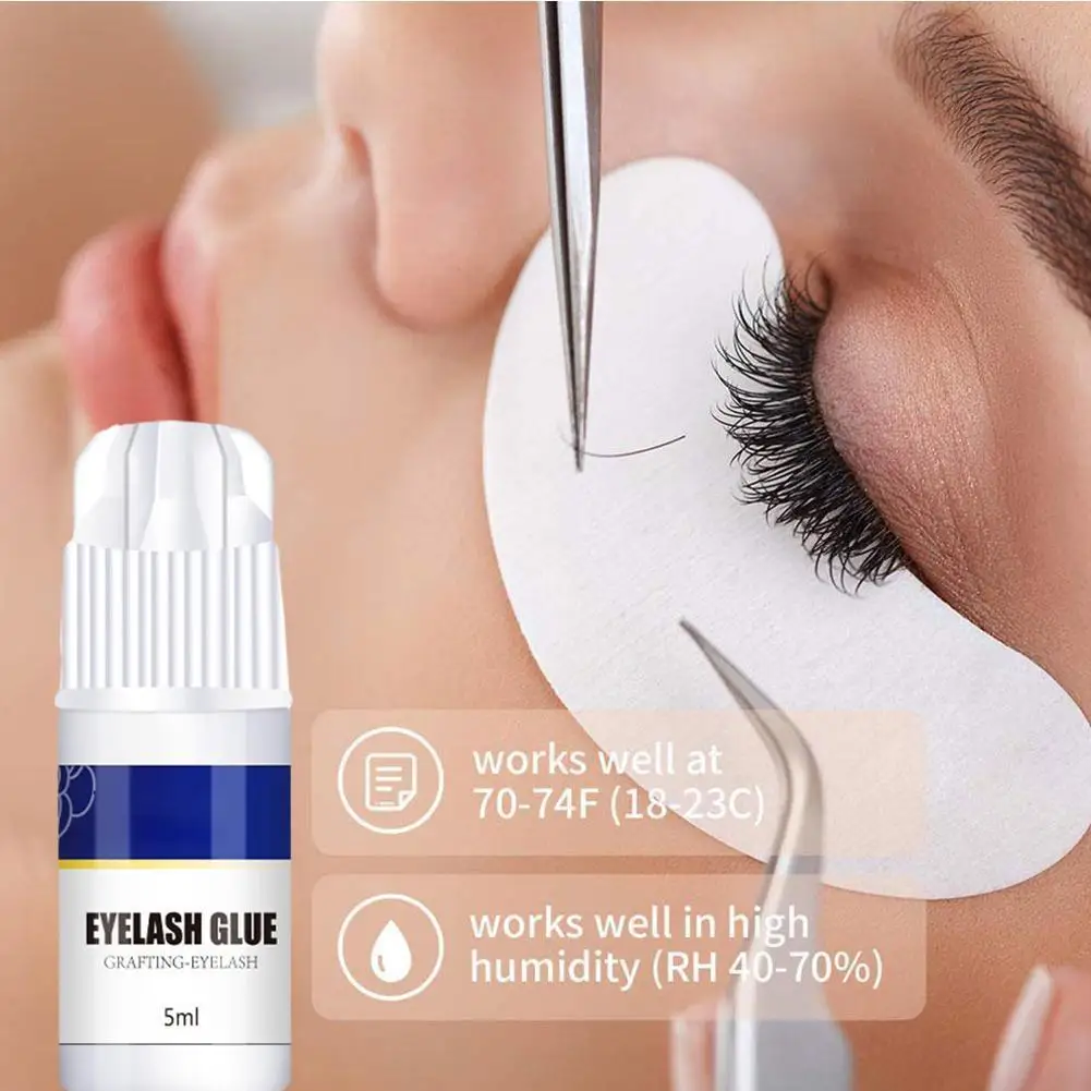 Professional Eyelash Extension Glue Strong Adhesive For Semi Permanent Lash Fast Drying Powerful Extensions Adhesiv G3B3 | Красота и
