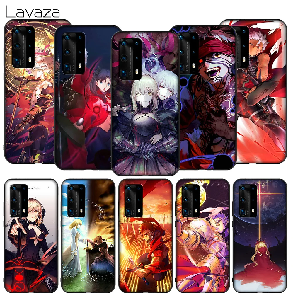 Чехол Lavaza Fate Stay Night для Huawei P8 P9 P10 P20 P30 Y6 Y7 Y9 Lite Pro P Smart Nova 2i 3i Mini 2017 2018 | Мобильные