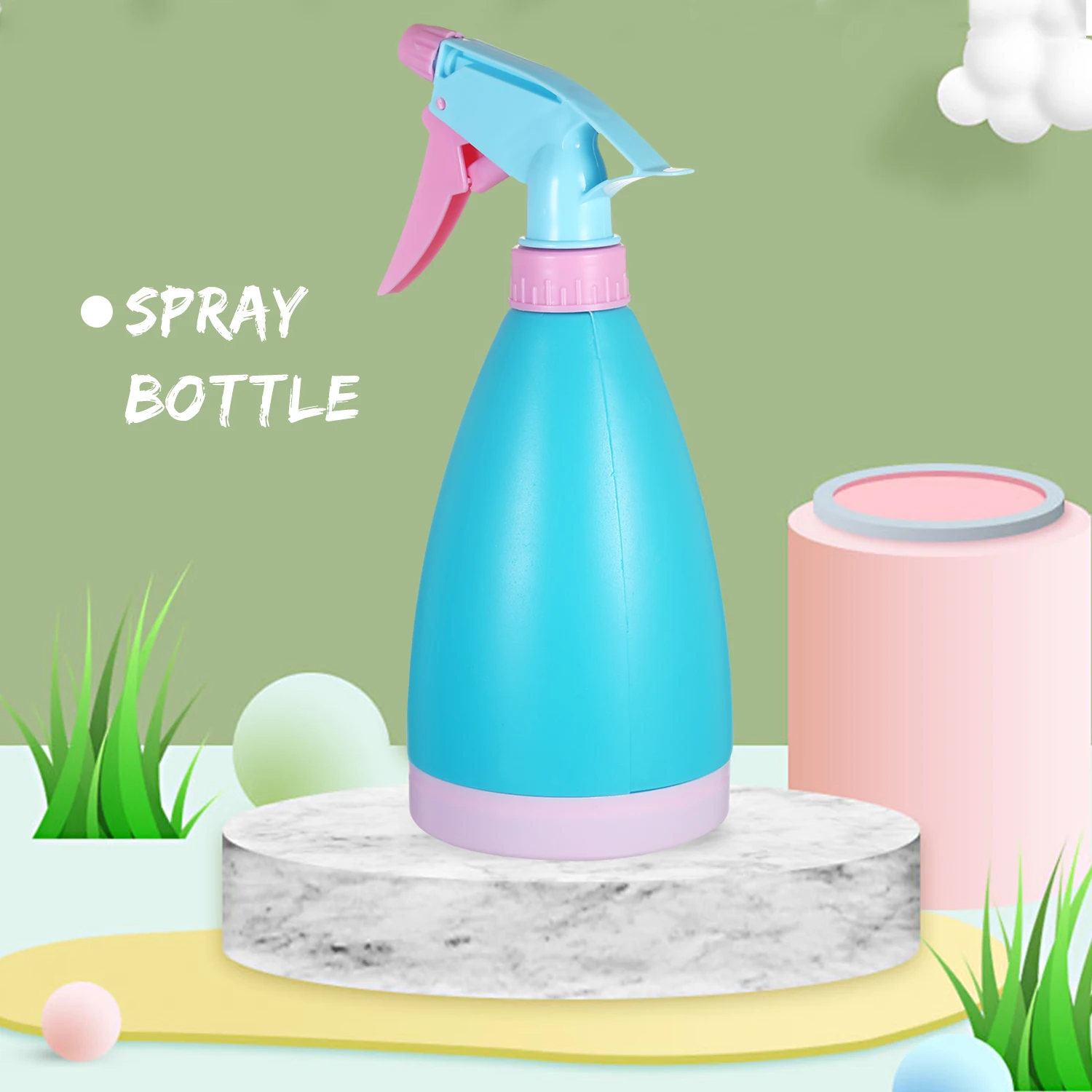 Пустая бутылка распылитель 500 мл герметичная Регулируемая насадка многоразовые