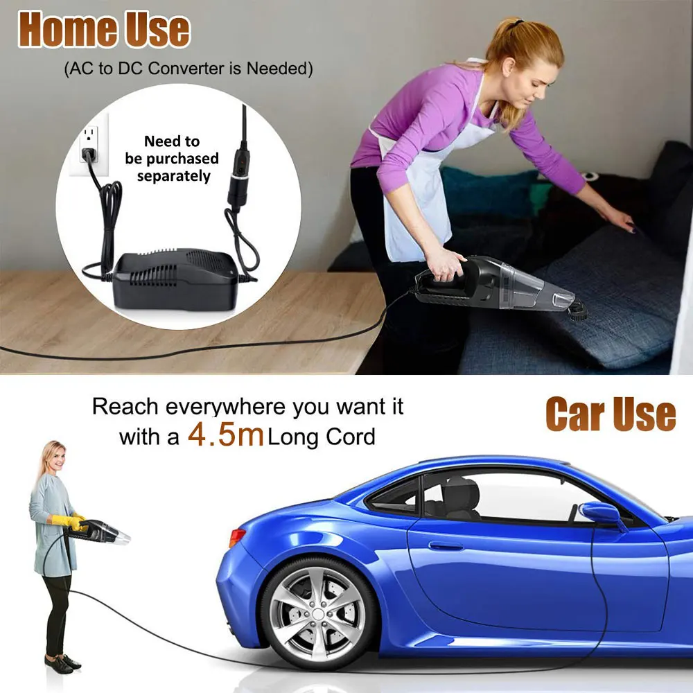 Автомобильный Ручной пылесос GRIKEY портативный автомобильный 12 В с функцией сухой