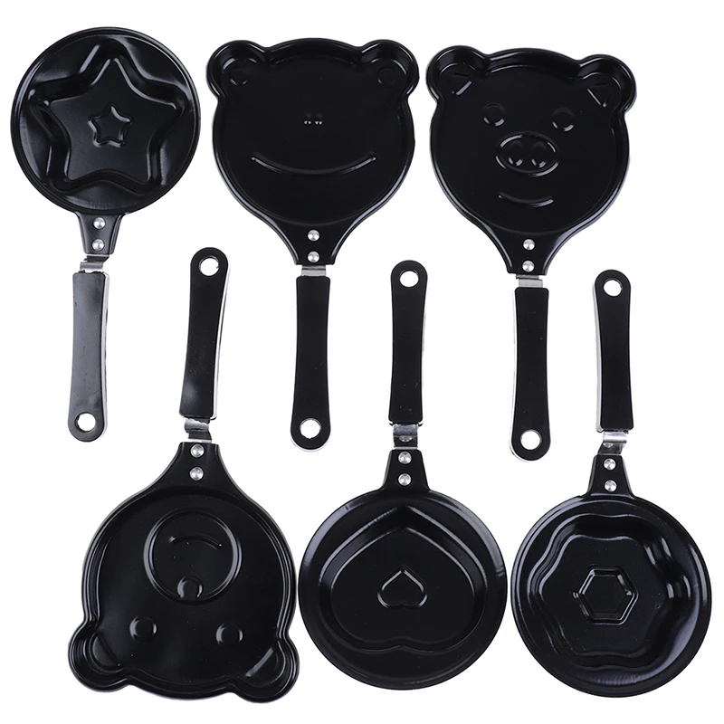 Маленькие милые формы для яиц антипригарные сковородки из нержавеющей стали