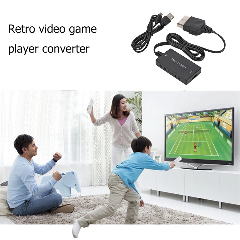 0.9m Original Console For Xbox To HDMI-compatible Cable Compatible AV Adapter Connect HDTV All Classic Models | Электроника