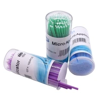 100pcsbottle dental disposable micro brushes applicators micro brush dentistry odontologia extension tools