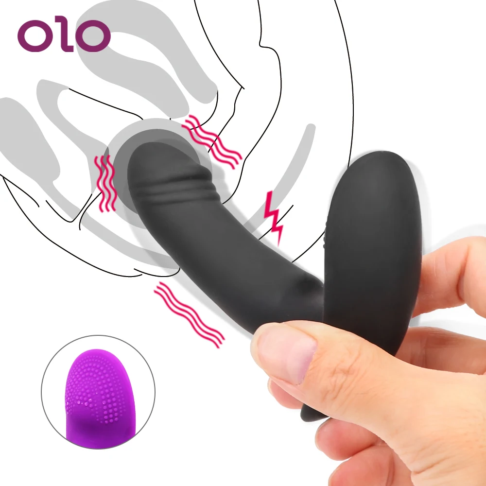 Носимый фаллоимитатор OLO вагинальный массаж Стимулятор клитора вибратор