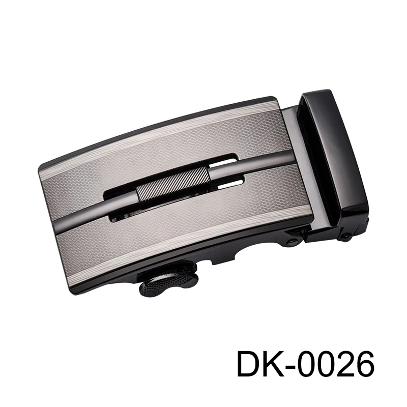 DK-0026 Брендовые Дизайнерские мужские автоматические пряжки для ремней для мужчин, модные, с трещоткой на ремне, золотые, мужские, Ceinture Homme Marque Kemer Cinto - Цвет: DK-0026