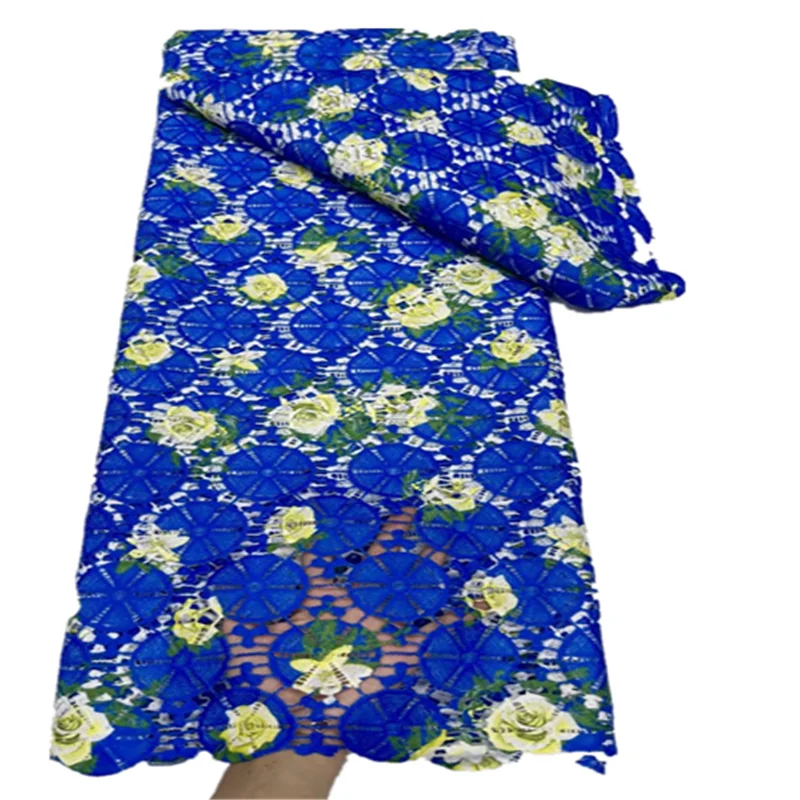 Promotion African Dry Lace Fabric High Quality Nigerian Men Women fabric Swiss Voile FYU86 |