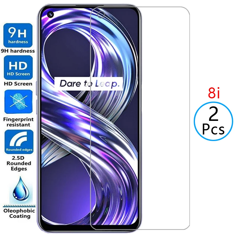 

protective tempered glass for realme 8i screen protector on realme8i 8 i i8 film realmi reame relme ralme real me realmy realm