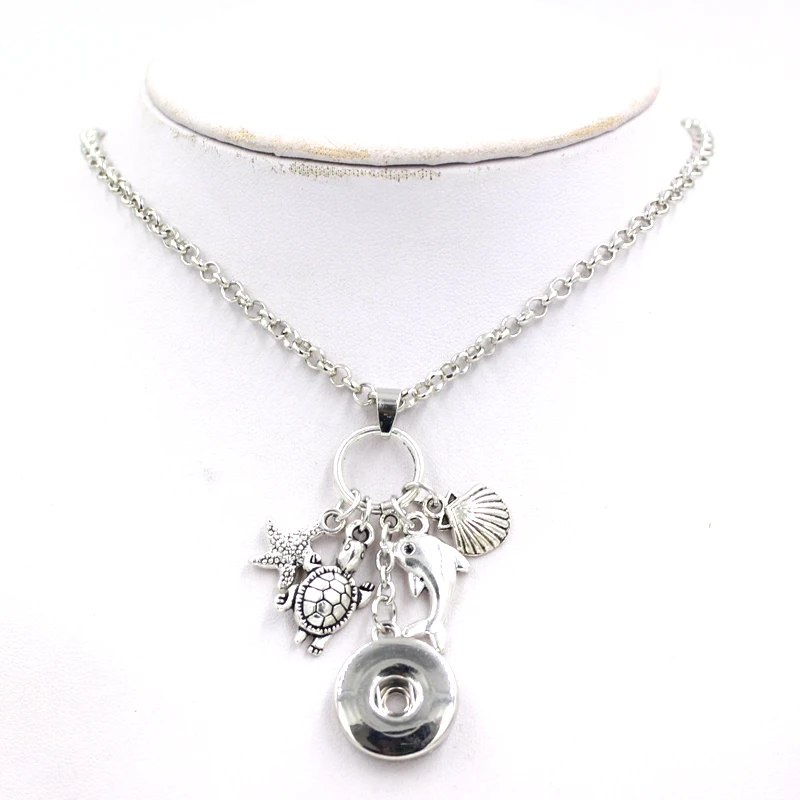 10 шт. Новое поступление оптовая продажа сменные Подвески 18 мм ожерелье с