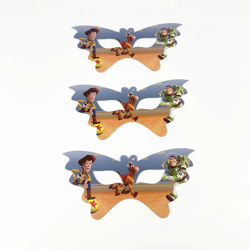 10 шт. из мультика История игрушек верхняя половина лица маска День рождения детей