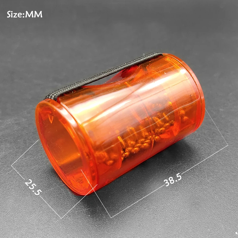 100 шт. Пластиковый шейкер для пальцев молоток ритм многоцветное кольцо на палец