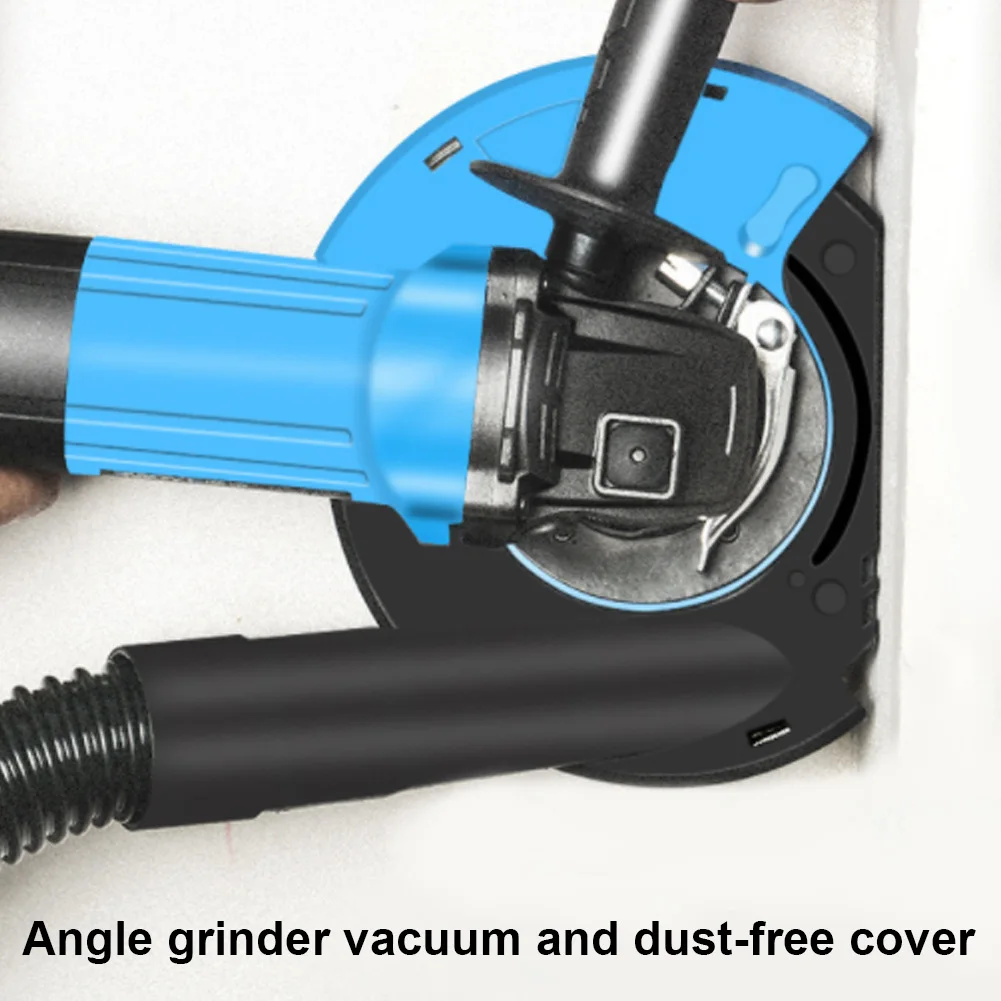 5in кожух пыли синий черный поликарбонатный пластик металлический дробильный