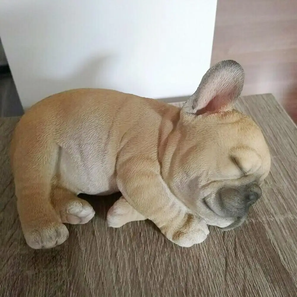 

Schattige Puppy Hars Standbeeld Decorative Outdoor Resin Creatieve Hond Sculptuur Tuin Art Ornamenten Exquisite Home Decorations