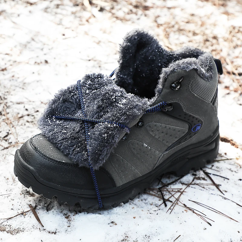 Мужская обувь зимние вельветовые Теплые кроссовки с высоким берцем новинка 2019 г.