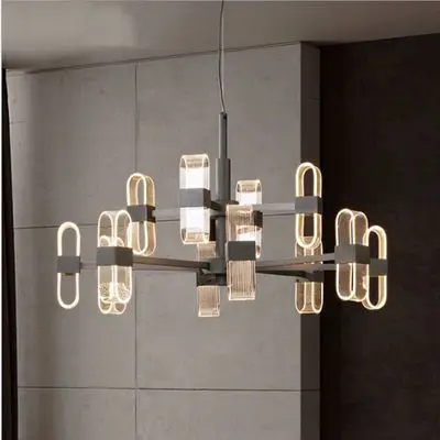 

modern iron lighting dining room black pendant lamp cottage living decor design lamp avizeler ventilador de techo