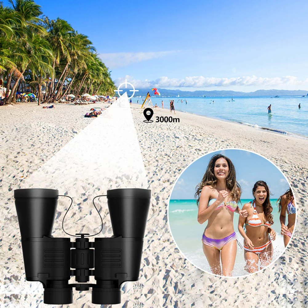 Компактный Кемпинг ночного видения наблюдения за птицами путешествия 12x50