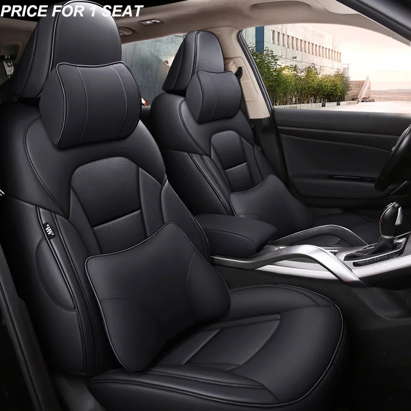 

Genuine Leather Auto Car Seat Cover For Ford Focus 2 1 MK3 Mondeo MK4 Fiesta MK7 Kuga Fusion Ranger Explorer 5 Edge Accessories