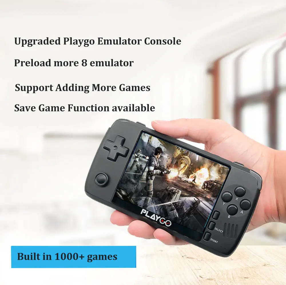 Обновленная эмуляторная консоль PLAYGO 3 5 дюймовый экран IPS портативный игровой