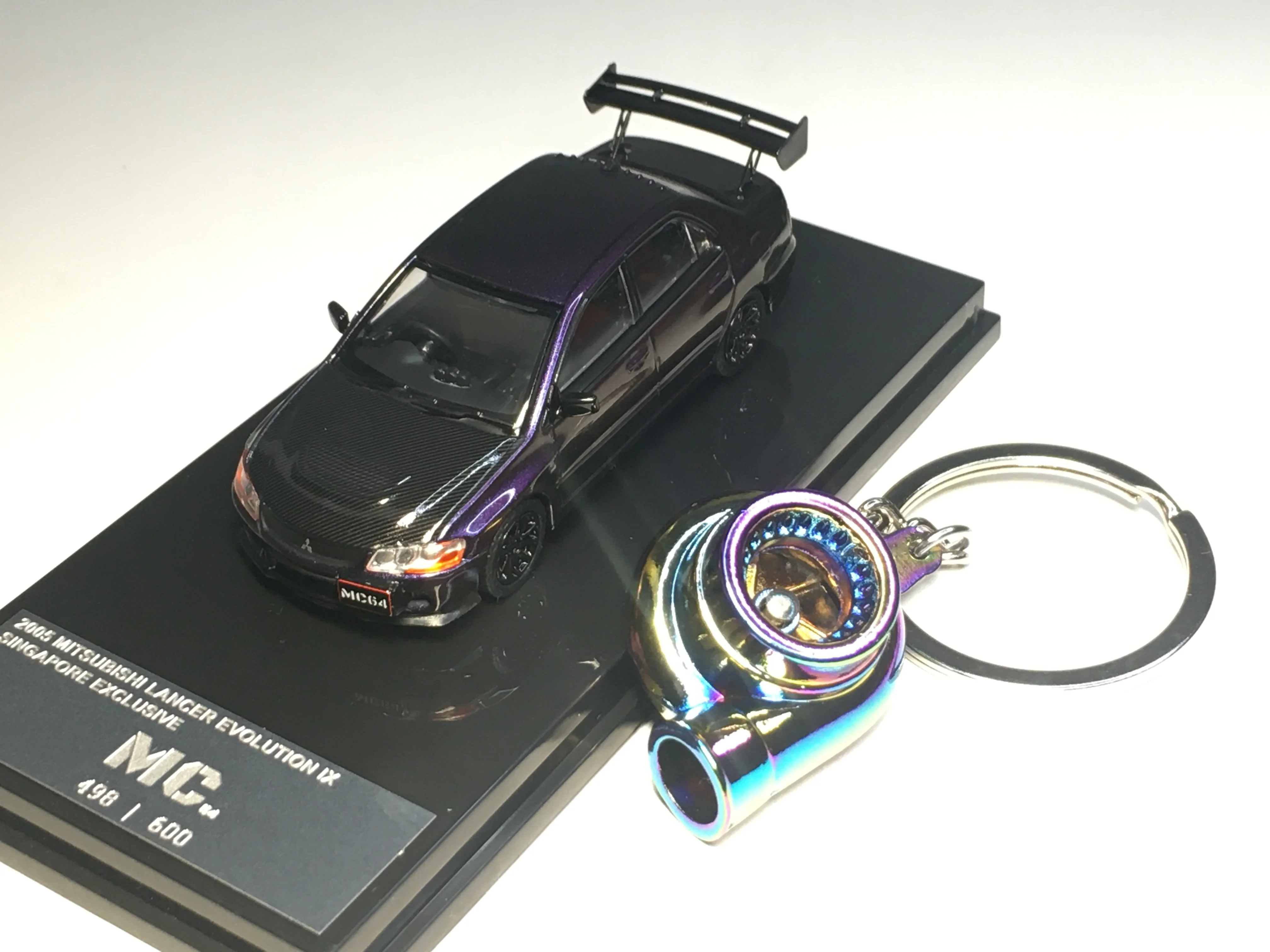 

MC64 1:64 Lancer Evolution IX Singapore Exclusive DieCast Model Car Collection Limited