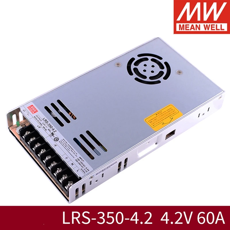 MEAN WELL LRS импульсный источник питания AC DC SMPS 220V 5V 12V 24V 36V 48V блок трансформатор