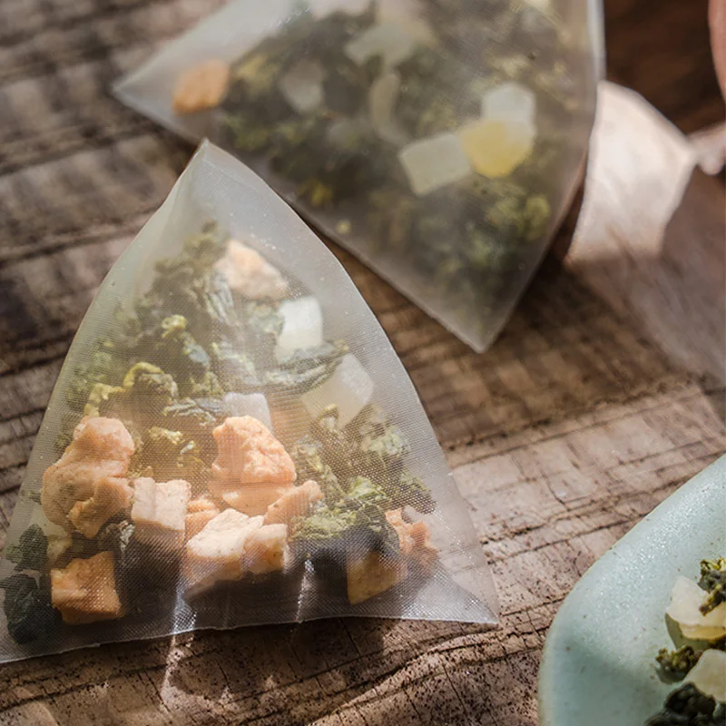 50 шт. китайские чайные пакетики High Mountain Oolong сладкий Сушеный персик китайский чай