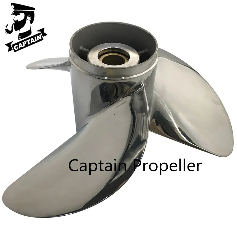 Винт Captain Propeller 13 1/4x17 подходит для подвесных двигателей Tohatsu 90 л.с. 115 120 нержавеющая