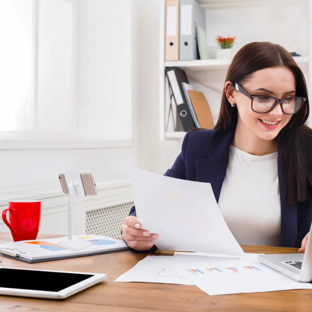 

1pc Multifunction Phone Stand Shrinkable Cellphone Holder Alloy Phone Support