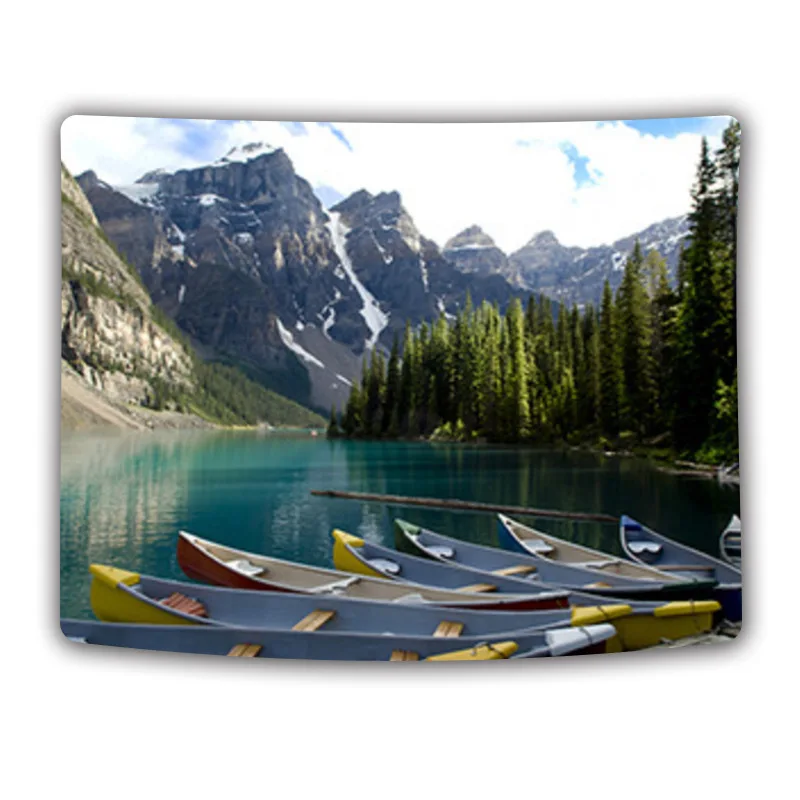 Горячая Распродажа красивые пейзажи гобелен искусство стены декоративное