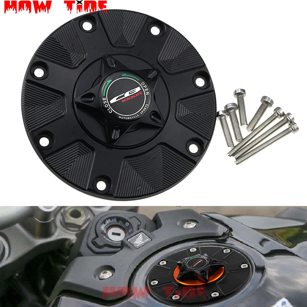 Алюминиевая масляная Крышка для мотоцикла CNC крышка бензобака CB1000R HONDA CB 1000R 2008 2016