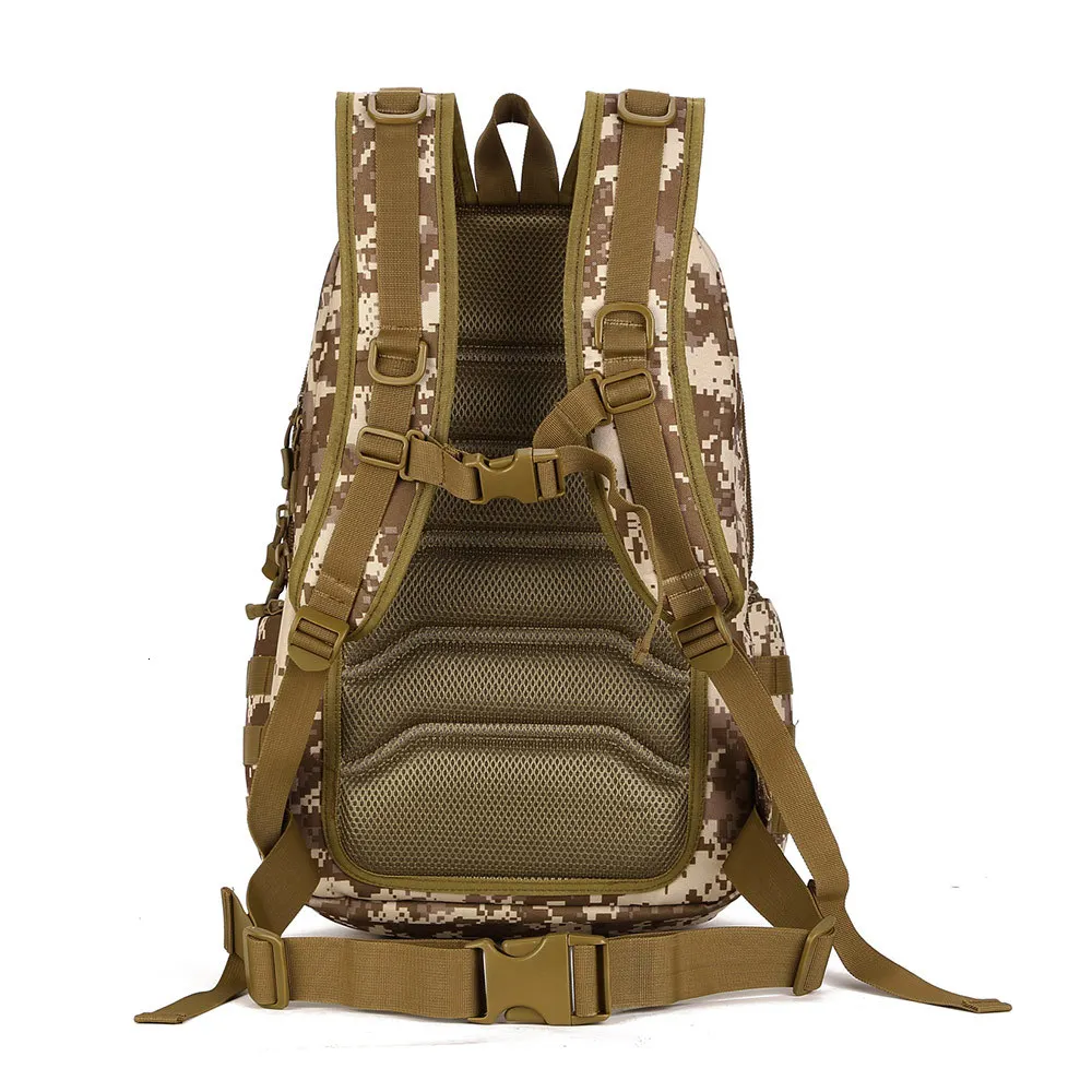 Протектор Плюс Тактический рюкзак 14 дюймов Loptop мужской военный MOLLE 40L большой емкости рюкзак Открытый Водонепроницаемый Велоспорт сумка