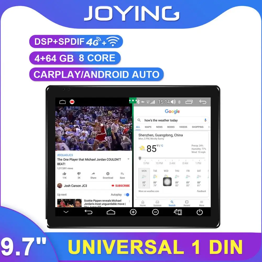 Tesla Стиль Вращающийся 9 7 &quot1Din универсальный Android автомобильное стерео радио GPS