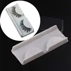 Дорожный мини-контейнер для хранения накладных ресниц, органайзер с прозрачной крышкой, органайзер для косметики