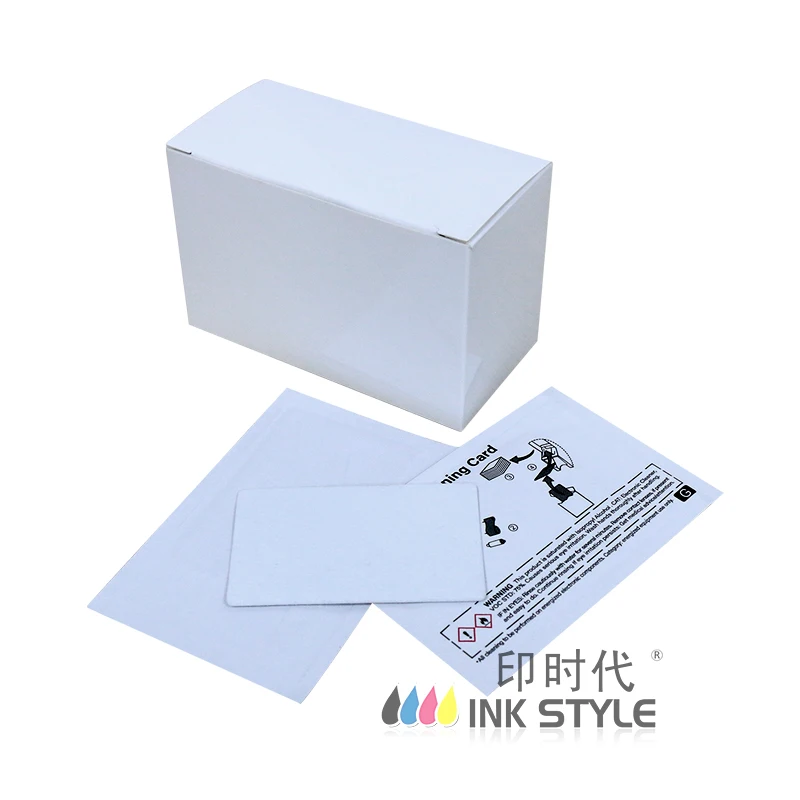 Набор из 50 шт. A5002 карт для очистки спирта Evolis Tattoo Pebble Dualys Securion Quantum Card Printer - купить