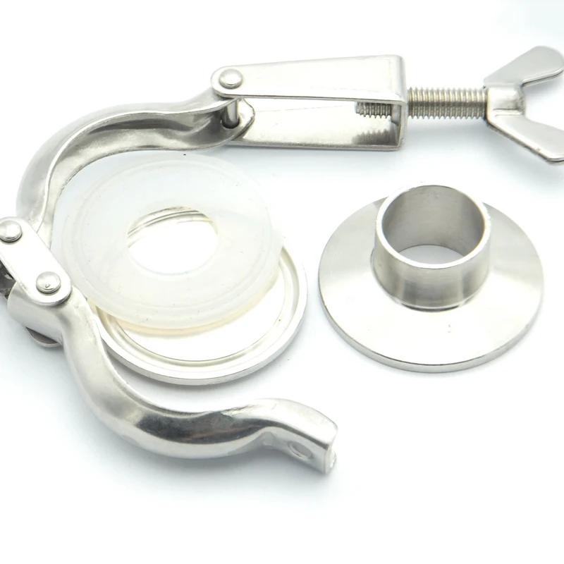 304SS Набор насадок для санитарной трубы 32 мм диаметр санитарный сварной