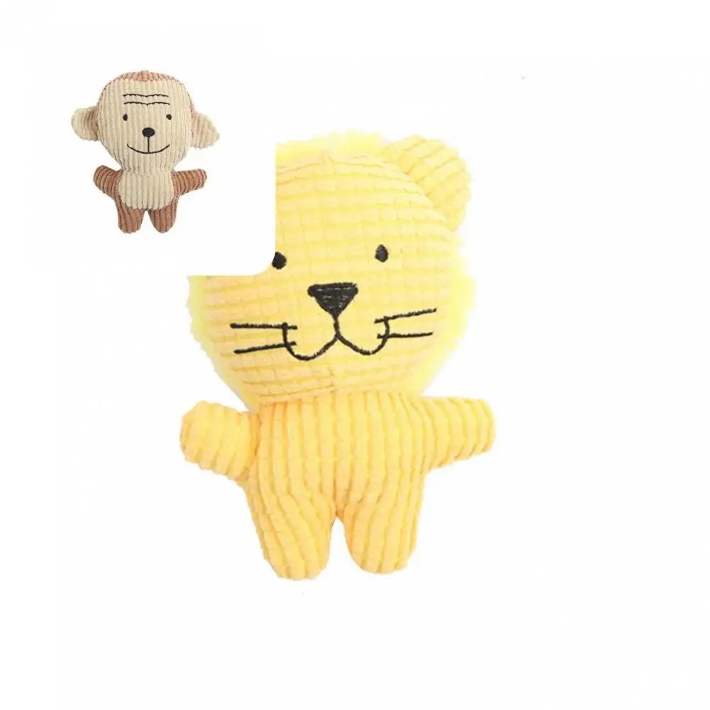 

Lovely Dog Chew Toy Well-stitched Healthy Pet Plush Sounding Molar Toy Puppy Toy Dog Chew Toy