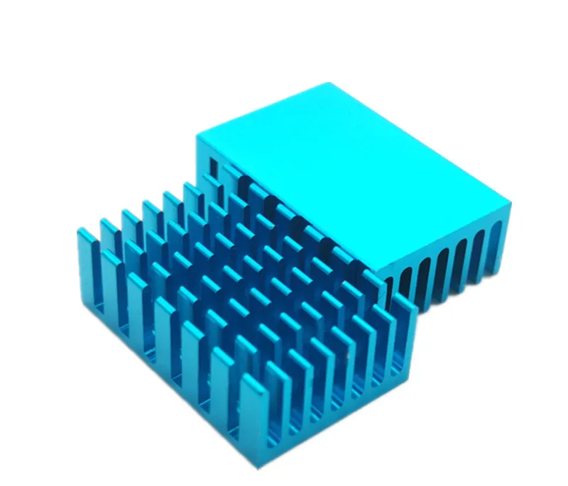 Радиатор для материнской платы 30*20*10 мм синий радиатор с окислением электронные