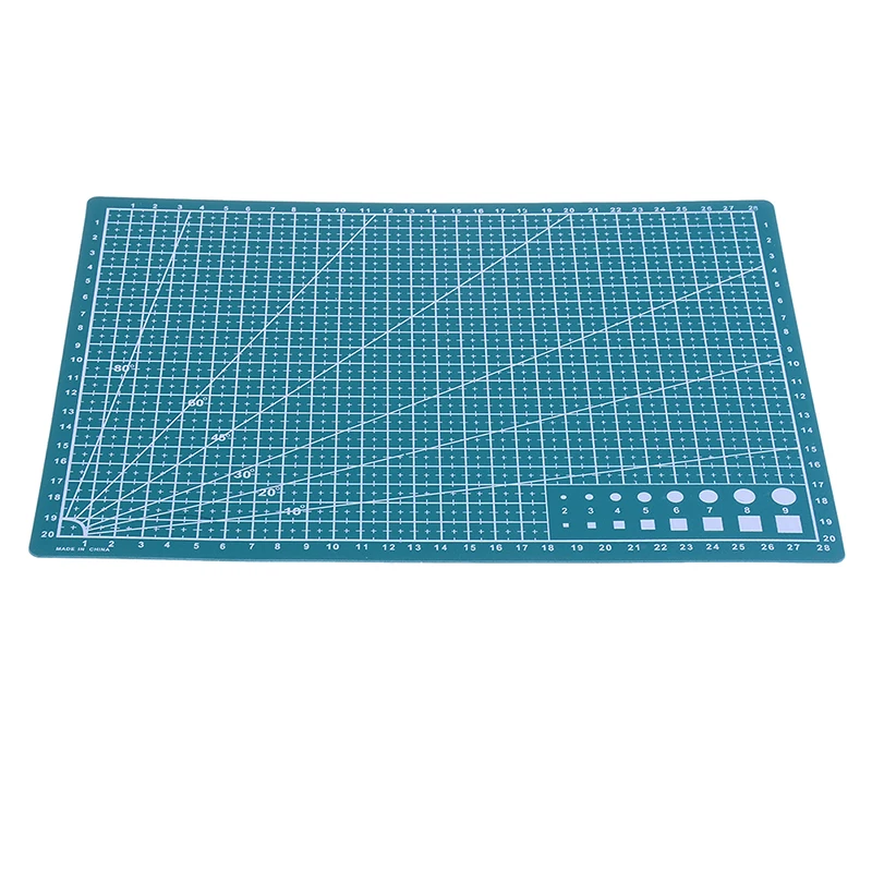 

1pc 30*22cm Double Sided Cutting Mat A4 Durable Self-healing Cut Pad Patchwork Tool Handmade Cutting Plate Dark School Supplies