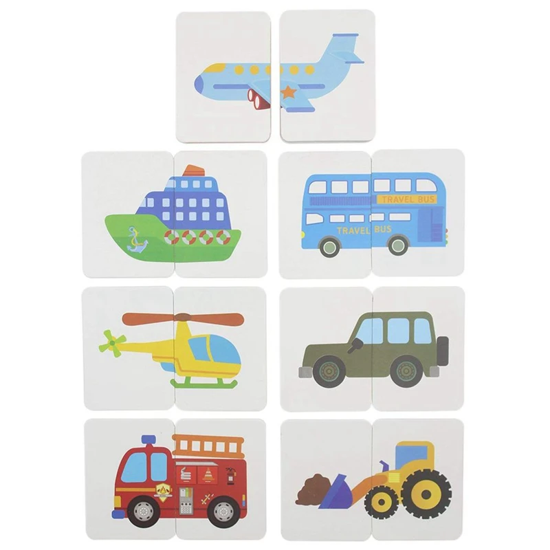 32 шт. карты-пазлы с алфавитом фрукты и овощи | Игрушки хобби