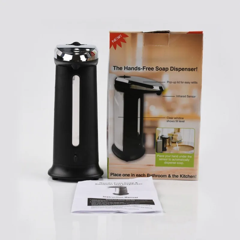 

400ML Smart Sensor Soap Dispenser Stainless Steel Automatic Foam Hand Washing Device