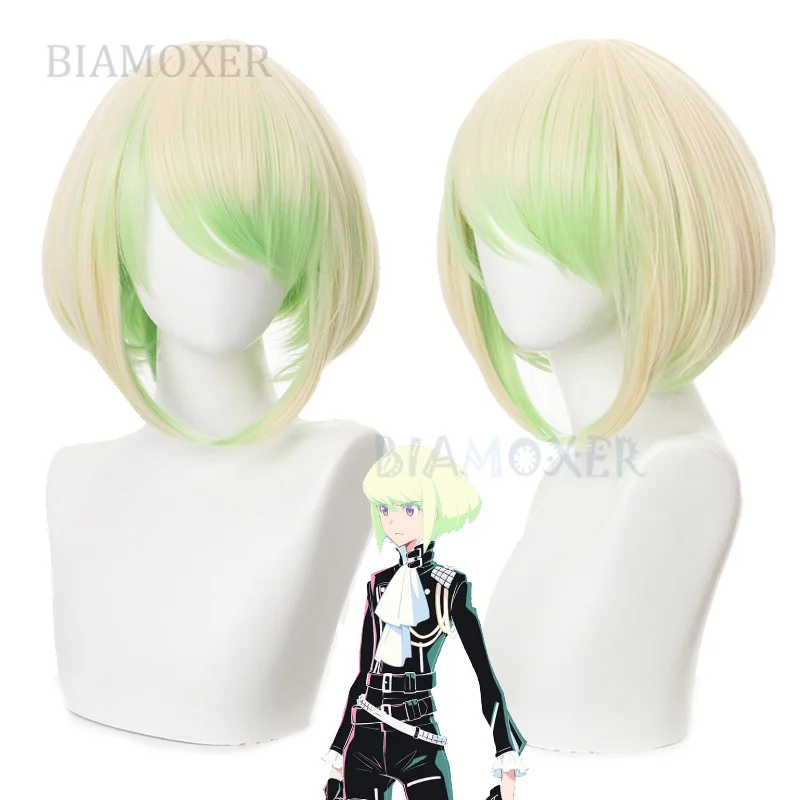 Парик для косплея PROMARE Lio Fotia серьги костюма сумасшедшего борниша термостойкие