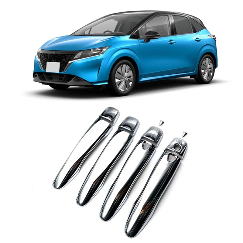 Хромированная накладка на дверную ручку автомобиля чехол для Nissan Note E13 2021