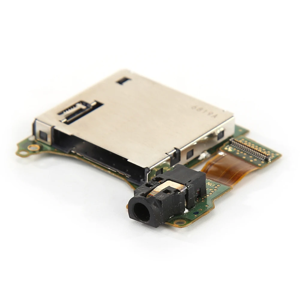 

Game Cartridge Card Slot with Headphone Jack Board for Nintendo Switch Console Replacement Repair Part Game Card Slot Board