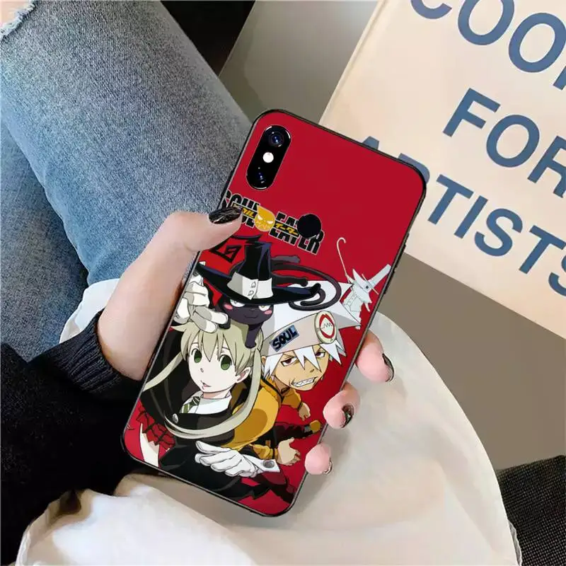 

Soul Eater hot anime manga Phone Case For Xiaomi Redmi note 7 8 9 t max3 s 10 pro lite high quality cover