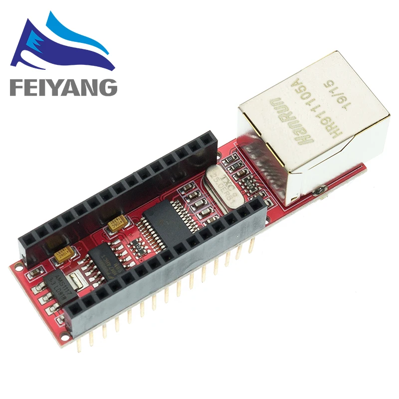 10 шт. ENC28J60 Ethernet щит V1.0 для arduino совместимый нано 3 0 RJ45 Модуль веб сервера|ethernet