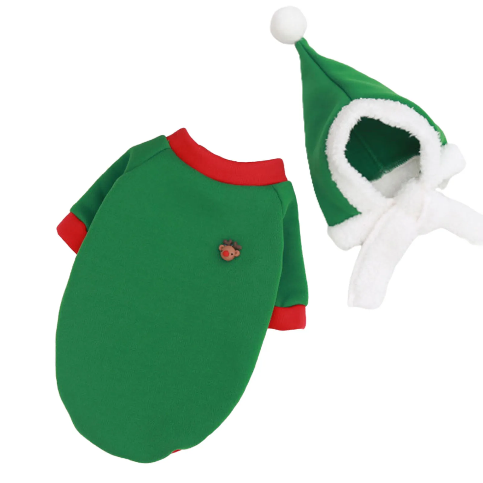 Одежда для домашних животных Рождественская фантазия Классическая Милая