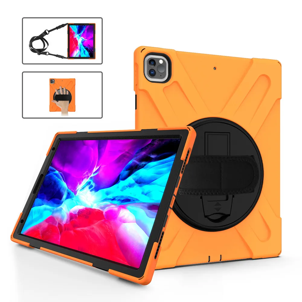 

360 Rotating Bracke For Apple iPad Pro 12.9 2020 (A2232 A2069 A2229 A2233 ) Cover For Apple iPad 12.9 2018 2020 Case