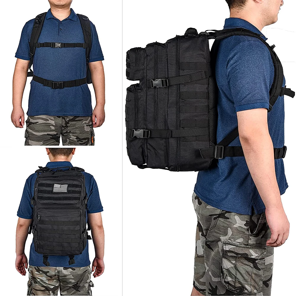 Рюкзак, вместительный армейский рюкзак на 50 л, для походов, кемпинга, охоты от AliExpress RU&CIS NEW