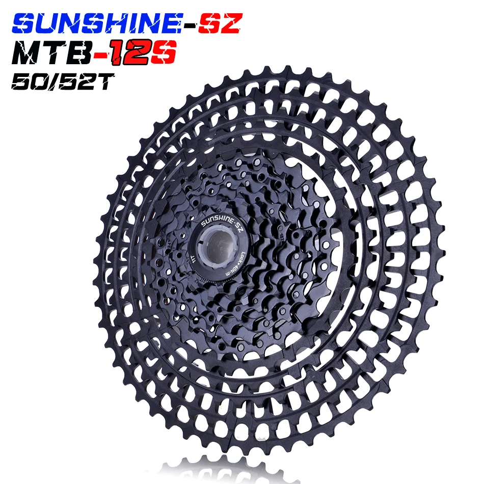 SUNSHNE MTB 11 Geschwindigkeit 11-50 t кассетт 365 г ультралайхт Fahrrad Freilauf 11 t Fahrrad Teile Berg Pelz shimano M9000 M80