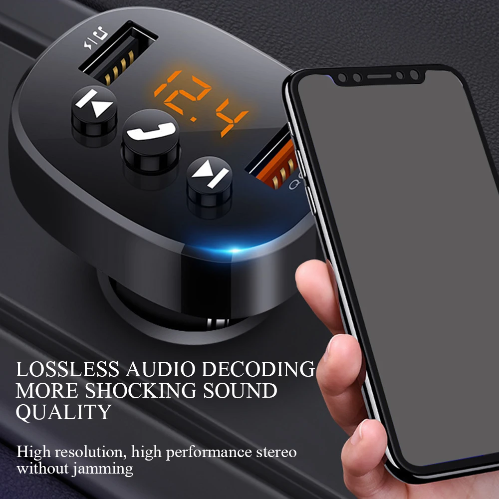 

Автомобильный Bluetooth-приемник с двумя USB-портами, а